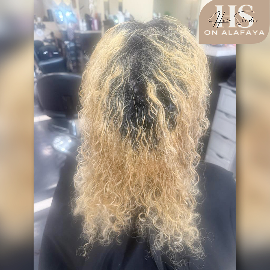 before Color and keratin
